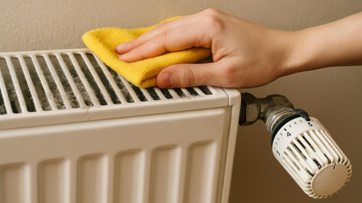 Prach na topení zvedá účty. Odstraňte ho tímto snadným postupem