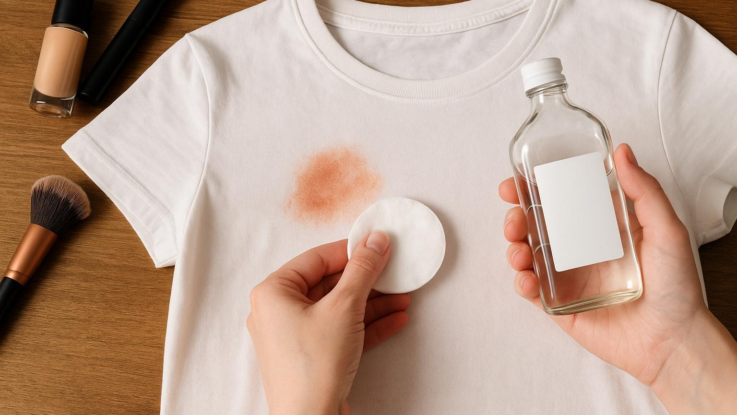 jak odstranit skvrny od make upu pomuze trik s alkoholem Jak odstranit skvrny od make-upu. Pomůže trik s alkoholem