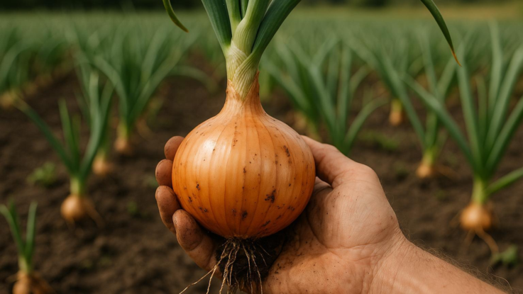 jak pestovat cibuli aby byla velka a stavnata Jak pěstovat cibuli, aby byla velká a šťavnatá