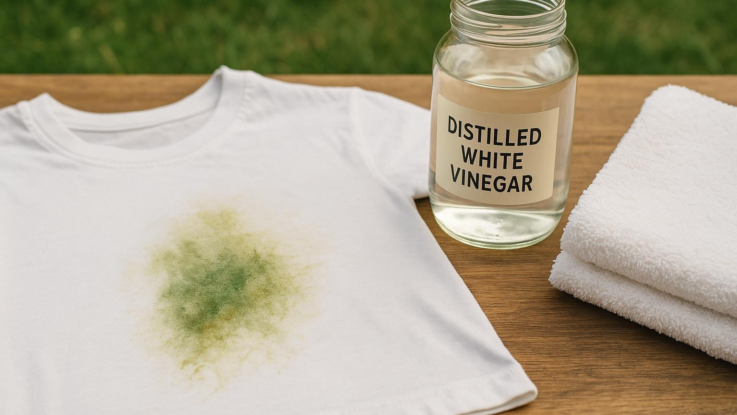 jak odstranit skvrny od travy pomuze obycejny ocet Jak odstranit skvrny od trávy. Pomůže obyčejný ocet