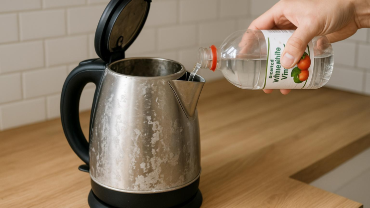 jak odstranit vodni kamen z konvice levne rychle a bez namahy Jak odstranit vodní kámen z konvice. Levně, rychle a bez námahy