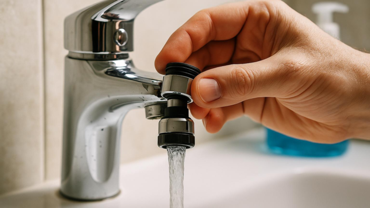 Jak snížit účet za vodu. Pomůže vylepšávák do koupelny za pár korun