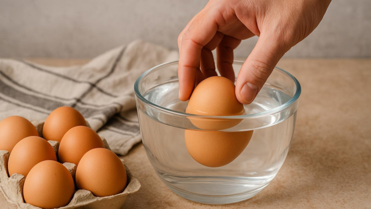 Jak rozeznat zkažené vejce bez rozklepnutí. Pomůže jednoduchý test