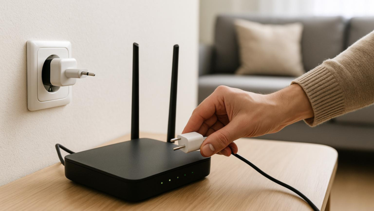 Jak odpojit router, když nejste doma. Ušetříte stovky korun