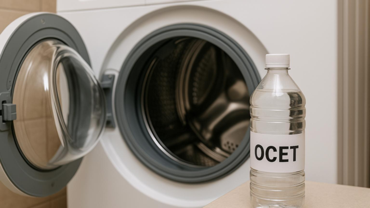 Jak odstranit zápach z pračky. Stačí ocet a horký program