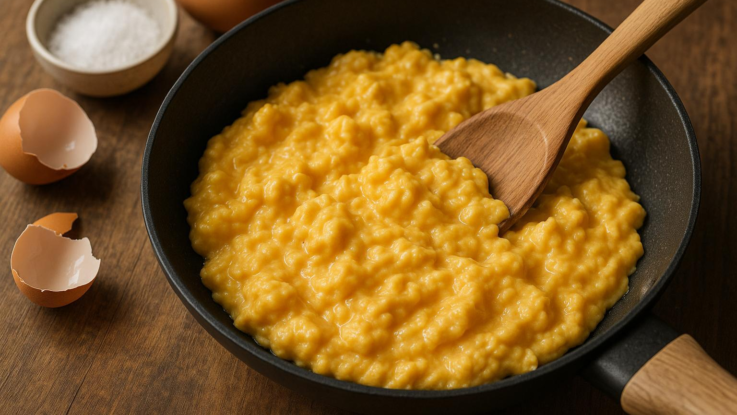 Jak připravit dokonalá míchaná vejce. Drobnost, kterou hodně lidí vynechává