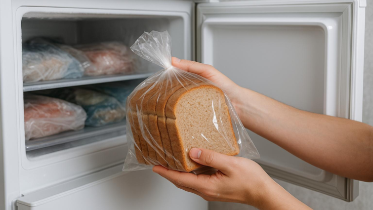 Jak správně zamrazit chleba. Většina lidí dělá zásadní chybu