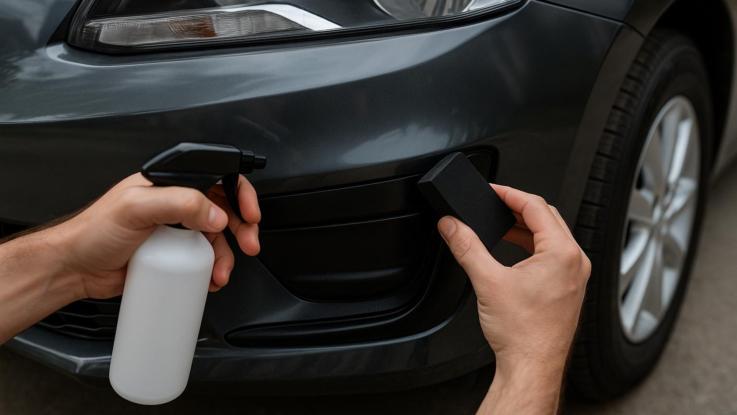 Jak ošetřit plastové části auta. Získají zpět svůj původní lesk