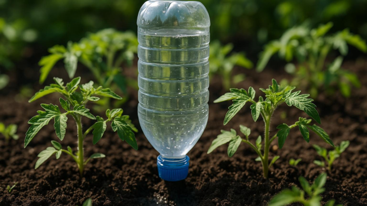 Jak vyrobit zavlažovací systém z PET lahví. Rostliny budou růst jako z vody