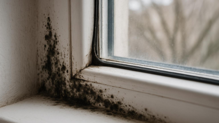 Pozor na staré těsnění v oknech. Může způsobovat plíseň i únik tepla