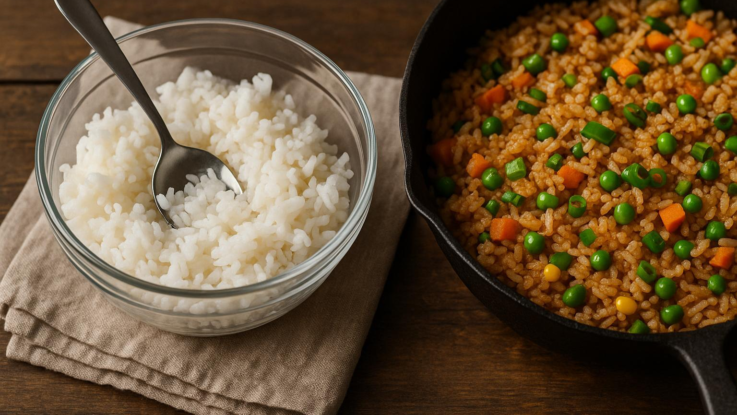 zbyla vam ryze z obeda promente ji behem chvile ve skvelou veceri Zbyla vám rýže z oběda? Proměňte ji během chvíle ve skvělou večeři