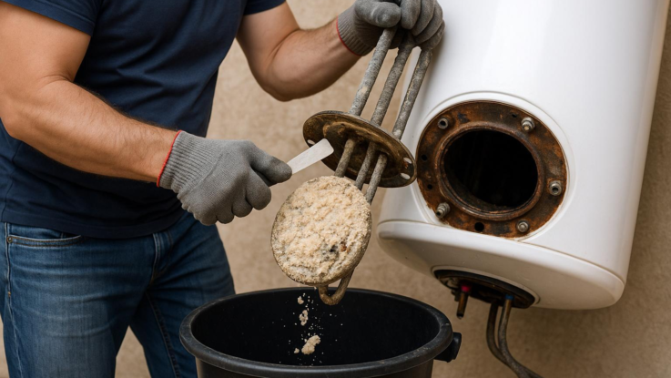 Jak odstranit vodní kámen z bojleru. Zlepšíte výkon i životnost