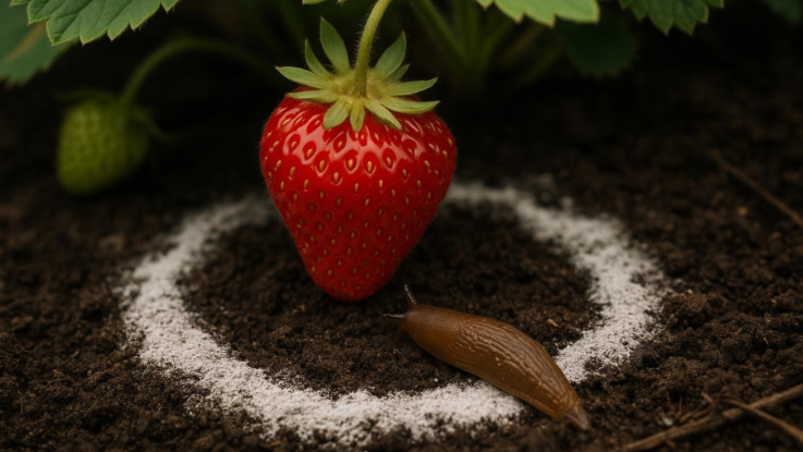 Jak odstranit slimáky z jahod. Pomůže obyčejný popel