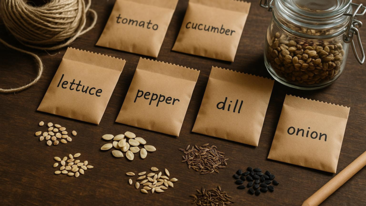 Jak uchovat semínka na příští rok. Vyhnete se zbytečnému nakupování