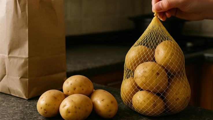 Jak správně skladovat brambory. Většina lidí dělá chybu hned po nákupu