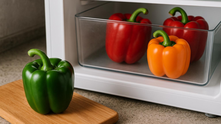 Jak skladovat papriky, aby vydržely déle. Lidé je ukládají na špatné místo