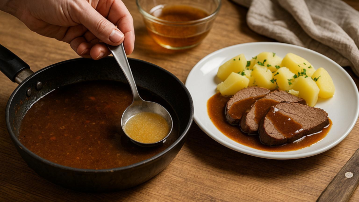 Jak docílit, aby omáčka z masa nebyla mastná. Pomůže jedna vychytávka