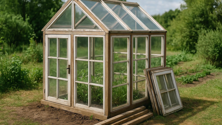 Jak vyrobit skleník z oken. Recyklujte a ušetřete peníze