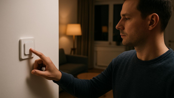 Jedno tlačítko vypne světla v celém bytě. Jak si tuto vychytávku nastavit?