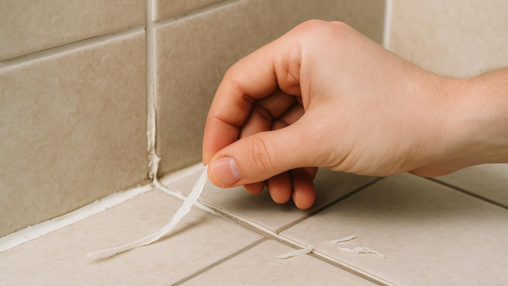 Jak odstranit silikon ze spár. Jde to i bez nože