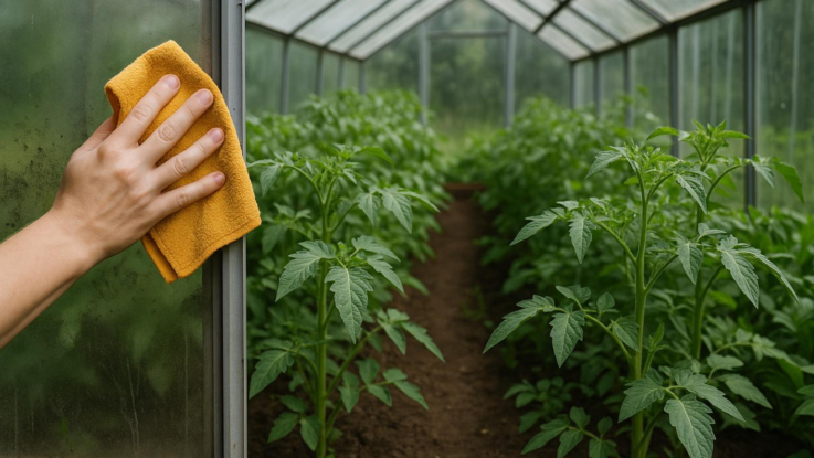 Jak udržet skleník bez plísně. Rostliny se vám odvděčí růstem