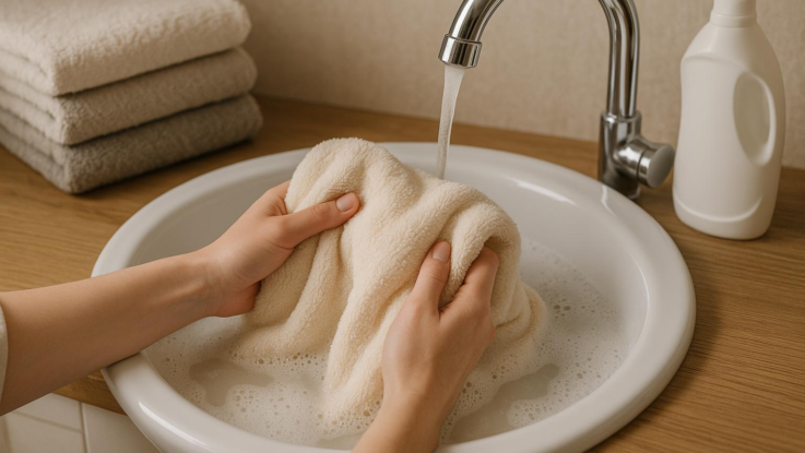 Jak prát ručníky, aby byly měkké. Zapomeňte na aviváž