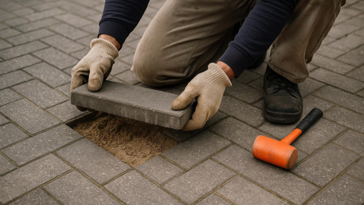 jak opravit dlazbu ktera se hybe pomuze par minut prace Jak opravit dlažbu, která se hýbe. Pomůže pár minut práce
