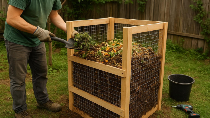 jak si vyrobit kompostovaci silo prakticke reseni pro kazdy dvorek Jak si vyrobit kompostovací silo. Praktické řešení pro každý dvorek