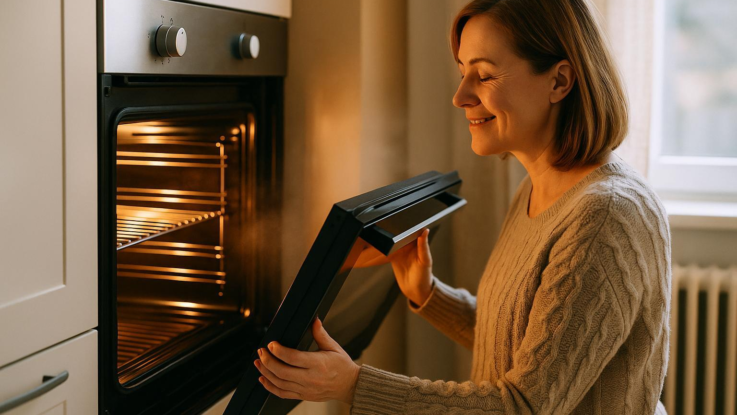 Využijete chytře teplo z trouby po pečení. Zahřeje vám domácnost zdarma