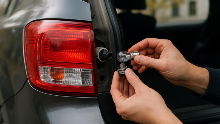 jak vymenit zarovku v zadnim svetle zvladnete to za par minut Jak vyměnit žárovku v zadním světle. Zvládnete to za pár minut