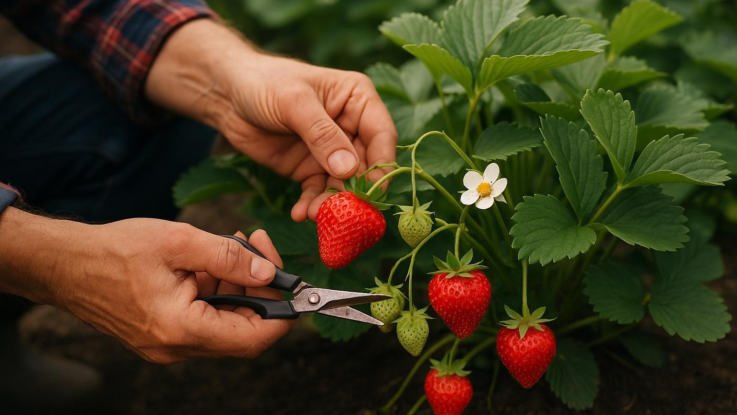 jak pestovat jahody aby plodily cele leto trik zkusenych zahradkaru vas prekvapi Jak pěstovat jahody, aby plodily celé léto. Trik zkušených zahrádkářů vás překvapí