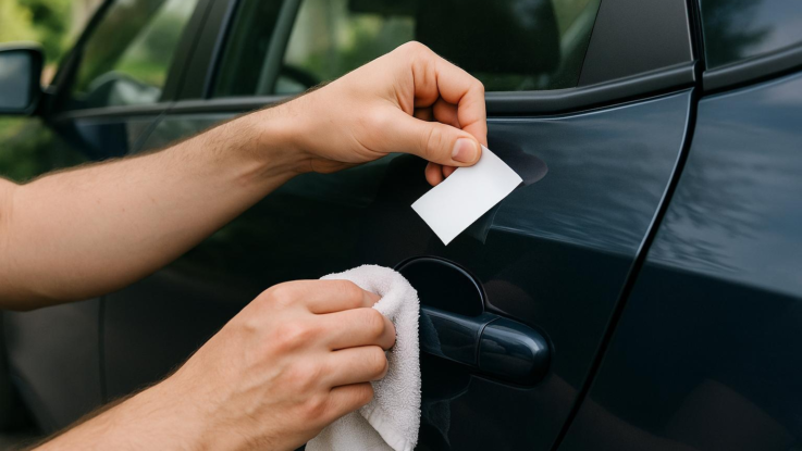 jak odstranit samolepky z karoserie bez zbytku lepidla i poskrabani Jak odstranit samolepky z karoserie. Bez zbytků lepidla i poškrábání