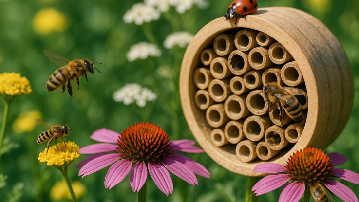 jak prilakat uzitecny hmyz do zahrady zbavi vas skudcu prirozene Jak přilákat užitečný hmyz do zahrady. Zbaví vás škůdců přirozeně