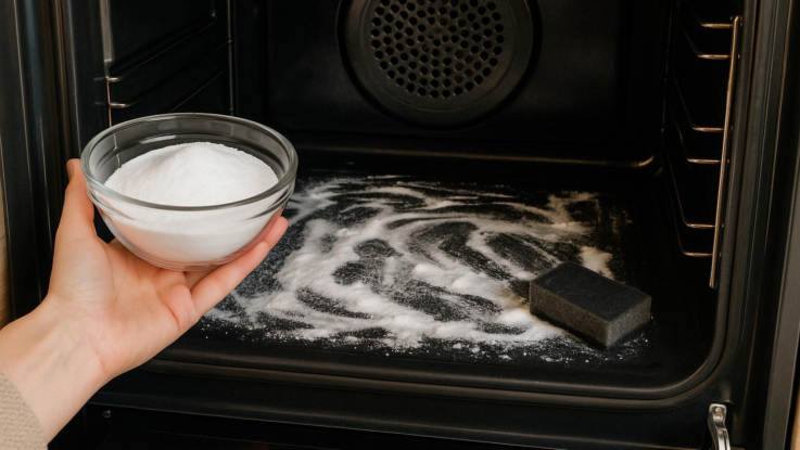 Jak vyčistit troubu jedlou sodou. Zázrak bez dřiny