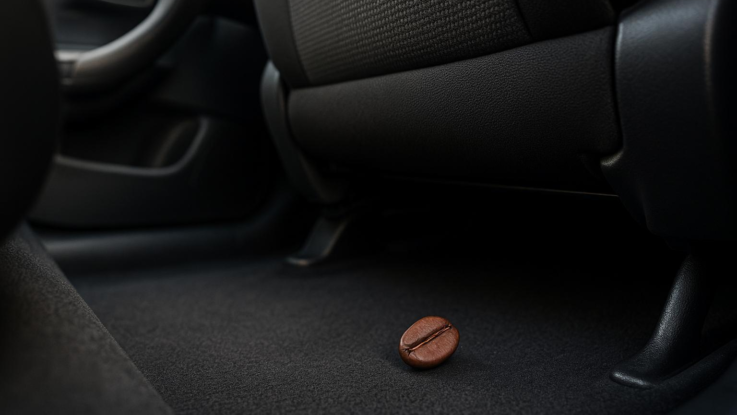 Jak odstranit zápach z auta. Pomůže zrnko kávy pod sedadlem