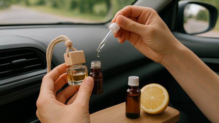 Jak si vyrobit vlastní osvěžovač do auta. Levně a voňavě