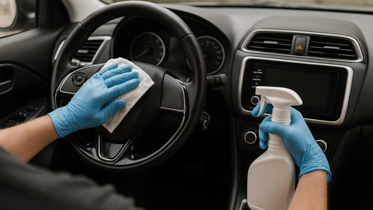 Jak dezinfikovat interiér auta. Váš vůz bude jako nový