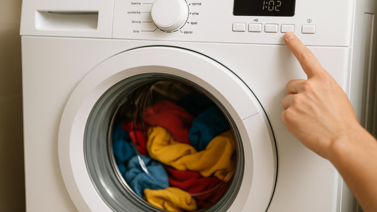 Pračka může prát o třetinu levněji. Stačí přepnout na správný režim