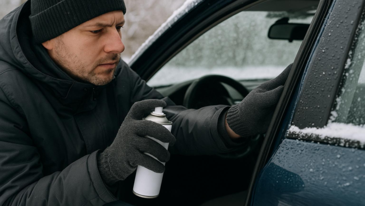 jak osetrit gumova tesneni dveri zabranite zamrzani behem zimy Jak ošetřit gumová těsnění dveří. Zabráníte zamrzání během zimy