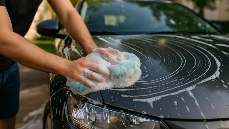jak spravne umyt auto bez smouh staci dodrzet nekolik kroku Jak správně umýt auto bez šmouh? Stačí dodržet několik kroků