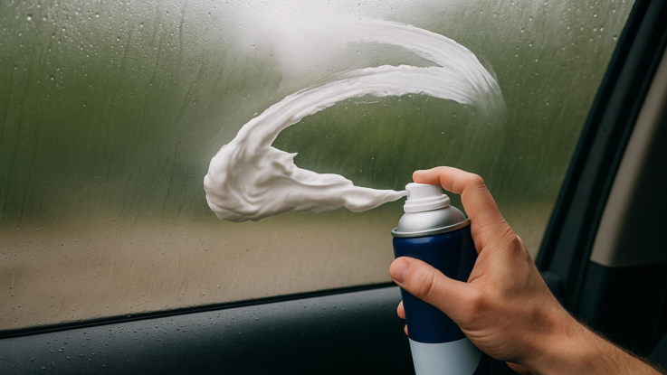 jak se zbavit zamlzenych oken pomuze trik s penou na holeni Jak se zbavit zamlžených oken. Pomůže trik s pěnou na holení