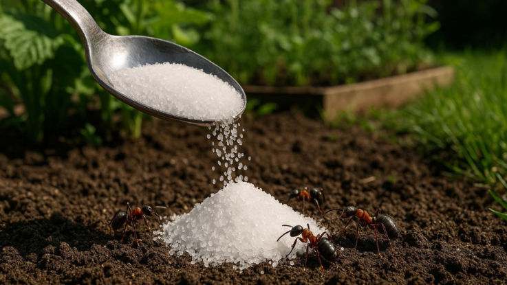 jak se zbavit mravencu na zahrade pomuze obycejna ingredience z kuchyne Jak se zbavit mravenců na zahradě. Pomůže obyčejná ingredience z kuchyně