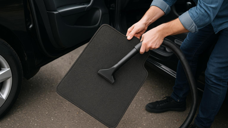 Jak vyčistit koberečky v autě. Budou vypadat jako nové