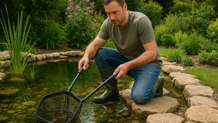 Jak vyčistit jezírko. Voda bude průzračná i bez chemie