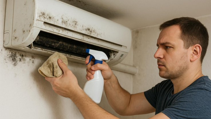 jak odstranit plisen z klimatizace pomuze levny prostredek z drogerie Jak odstranit plíseň z klimatizace. Pomůže levný prostředek z drogerie