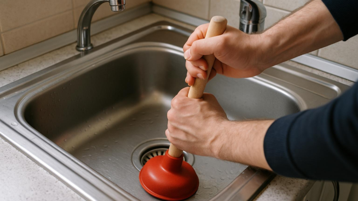 Jak vyčistit odpad v kuchyni. Voda bude zase volně odtékat