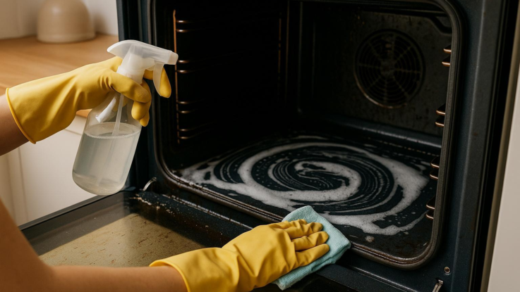 Jak vyčistit troubu bez drhnutí. Snadno a rychle pomocí jednoduchého triku