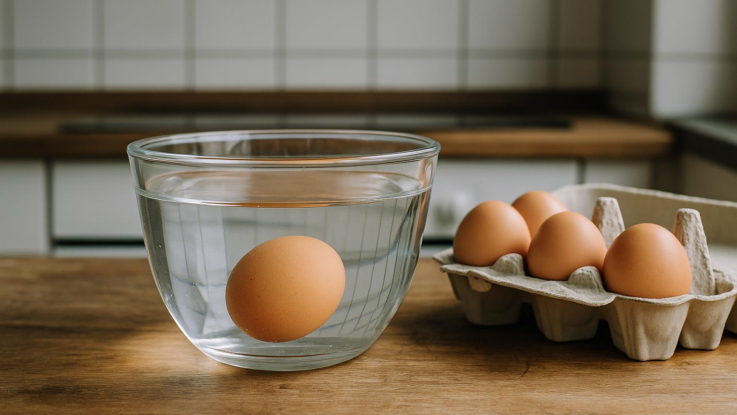 Jak poznat čerstvé vejce. Pomůže jednoduchý test ve vodě