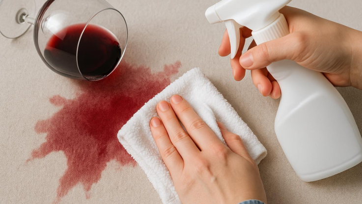 jak odstranit skvrny od cerveneho vina nez zaschnou mate vyhrano Jak odstranit skvrny od červeného vína. Než zaschnou, máte vyhráno
