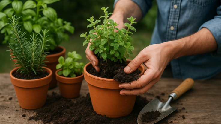 jak spravne pestovat bylinky v kvetinaci vyhnete se castym chybam Jak správně pěstovat bylinky v květináči. Vyhnete se častým chybám